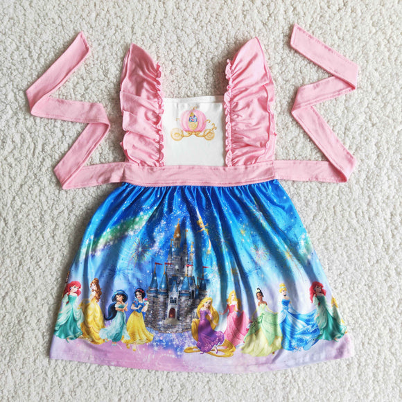 C3-13 pink princess dress