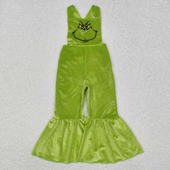 SR2013  Christmas green cartoon  jumpsuit