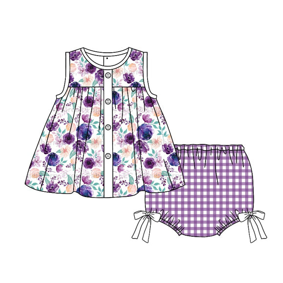 GBO0270--pre order flower baby outfits