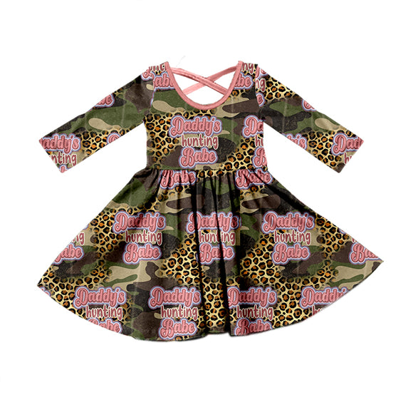 GLD0451--pre order daddy's hunting babe dress
