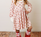 GLD0839 pre order long sleeve Christmas Santa dress