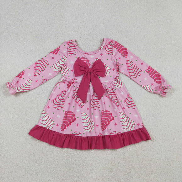 GLD1276  toddler clothes cakes baby girl christmas winter dress