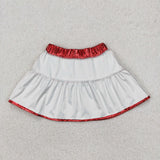 GLK0041 Girls red Skirt