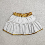 GLK0043 Girls golden Skirt