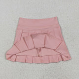 GLK0078 Girls pink Skirt yoga