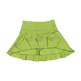 GLK0081 Girls green Skirt yoga