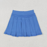 GLK0084 Girls blue purple Skirt yoga