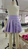 GLK0085 Girls purple Skirt yoga