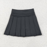 GLK0087 Girls black Skirt yoga