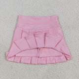 GLK0088 Girls pink Skirt yoga
