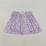 GLK0144  Girls girls purple Skirt