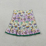 GLK0163 Girls Mardi Gras Skirt yoga