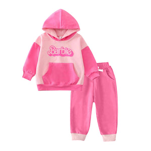 GLP1021---pre order long sleeve cartoon pink hoodie outfits