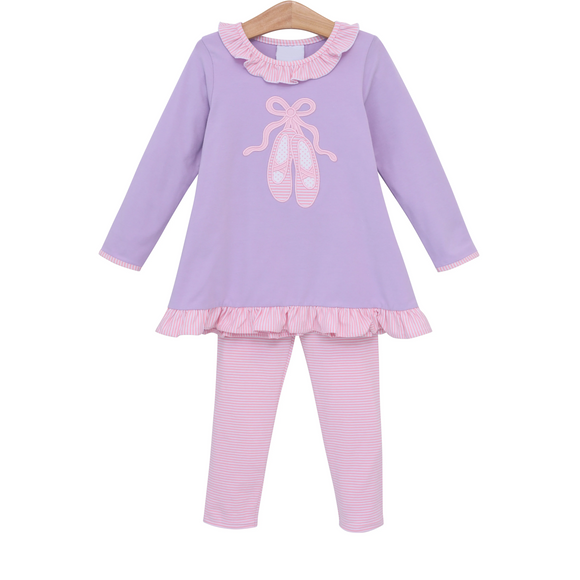 GLP1182 Deadline May 22 pre order long sleeve Ballet shoes and cotton legging outfits