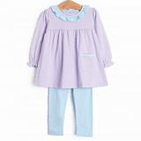 GLP1982 pre order long sleeve blue girls outfits