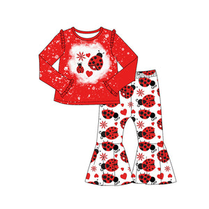 GLP2014  pre order long sleeve ladybird girls outfits