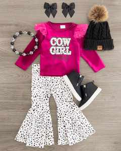 GLP2129 pre order long sleeve cowgirl girls outfits