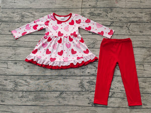 Pre-order GLP2255 baby Girls Valentine's Day love heart outfits