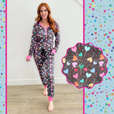 Pre-order GLP2276 adult women Valentine's Day  pajamas （Deadline Dec.15）