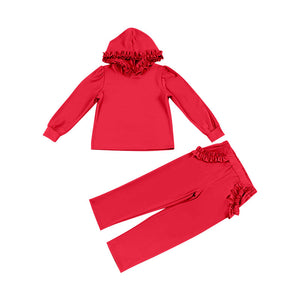 Pre-order GLP2306 baby Girls red outfits cotton ( Deadline Dec.27 )