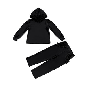 Pre-order GLP2309 baby Girls black outfits cotton ( Deadline Dec.27 )