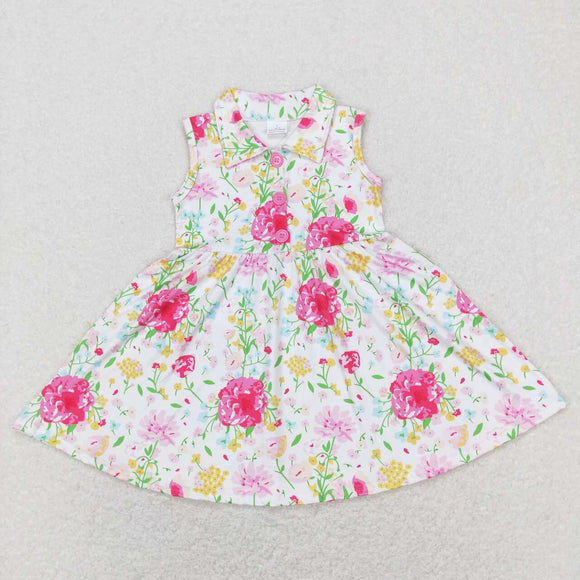 GSD0546-- new style floral girls dress