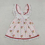 GSD2963 Baby Girls Valentine's love pocket lace dress