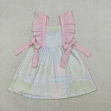 GSD3249 Baby summer floral  girls dress