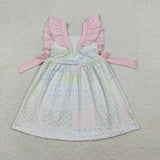 GSD3249 Baby summer floral  girls dress
