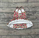 1.9 Pre-order GSD3587 girls pig camo dress yoga