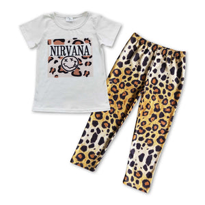 nirvana leopard +leggings girls clothing