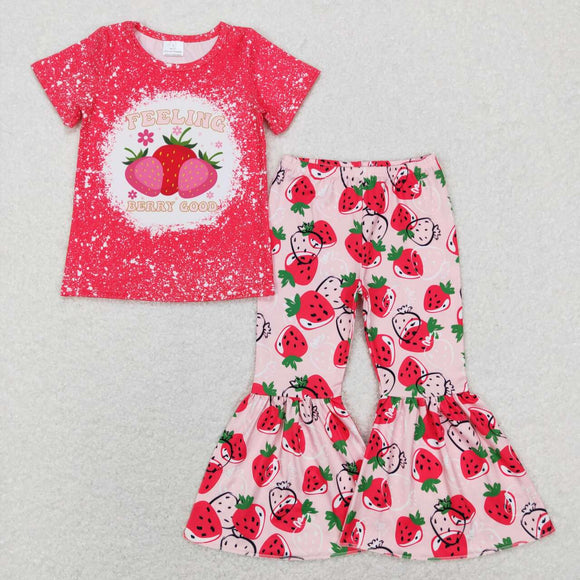 GSPO0906-- feeling berry good pink girls clothing
