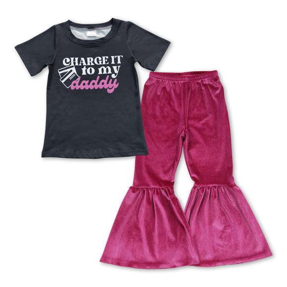 GSPO0929--charge it to my daddy top + velvet outfits