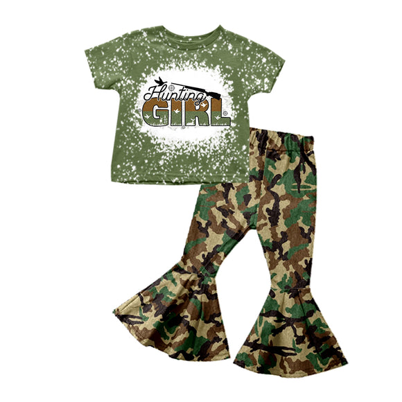 GSPO1101---pre order short sleeve hunting girls outfits