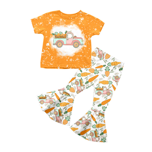 GSPO1231---pre order carrot short sleeve girls outfits