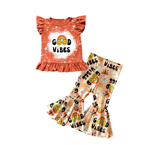 GSPO1309---pre order short sleeve orange girls clothing