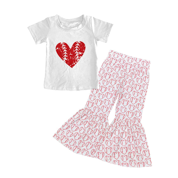 GSPO1310---pre order short sleeve heart girls clothing