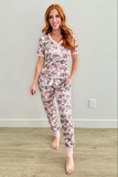 Pre-order GSPO1860 adult women pink pajamas（Deadline Dec.18）