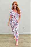 Pre-order GSPO1861 adult women Valentine's Day pajamas