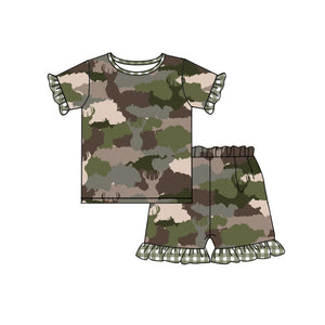 GSSO0396--pre order summer hunting came deer girl outfits