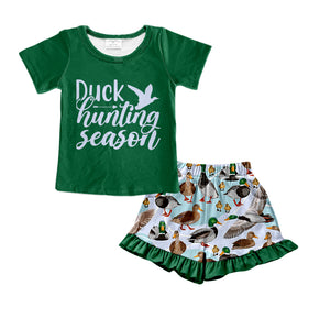 GSSO0397--pre order summer duck hunting saeson girl outfits