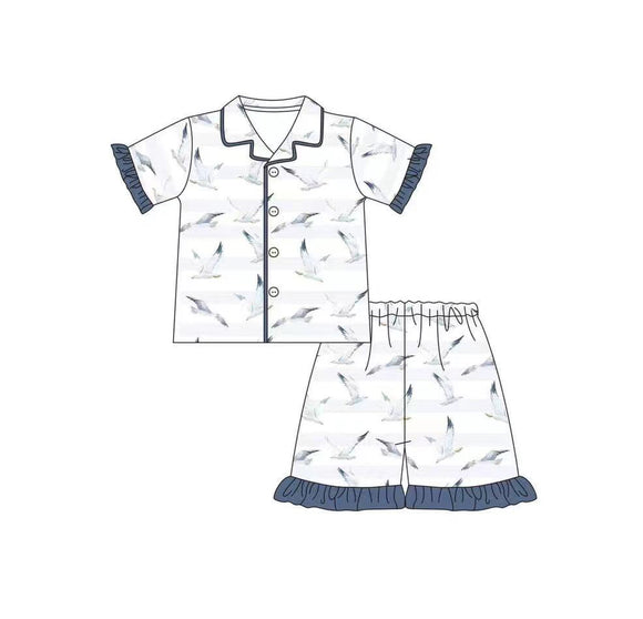GSSO0415--pre order summer mallard girls pajamas