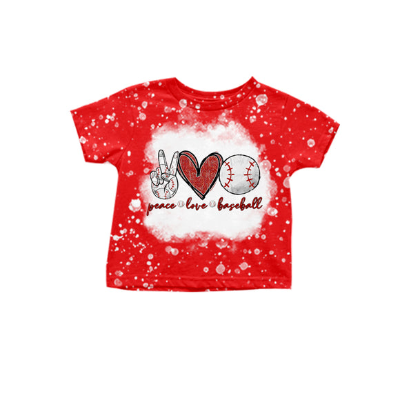 GT0451--pre order short sleeve heart red top