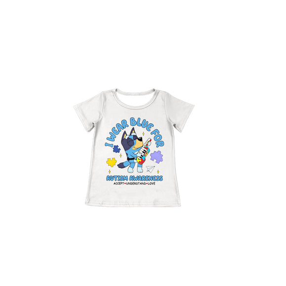 Deadline May 15 pre order Short sleeves dog puzzle baby kids shirt