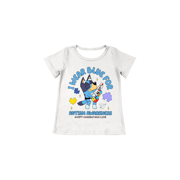 Deadline May 15 pre order Short sleeves dog puzzle mommy and me adult shirt