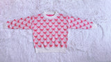 GT0687  Long sleeves bow sweater