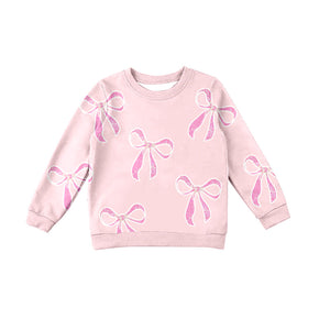 GT0878 pre-order adult clothes pink bows adult women winter top-2024.11.19