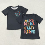 GT1026 baby smile  short sleeves shirt top