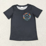 GT1026 baby smile  short sleeves shirt top