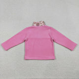 GT1504  Long sleeves  Sherpa Valentine's day pullover
